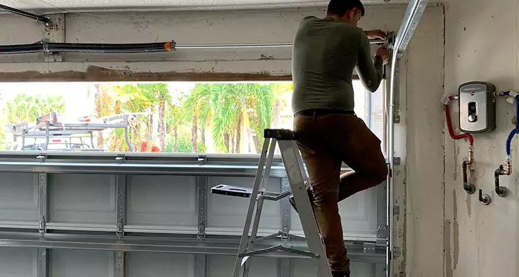 Garage Door Tension Spring Replacement in Port St. Lucie, FL