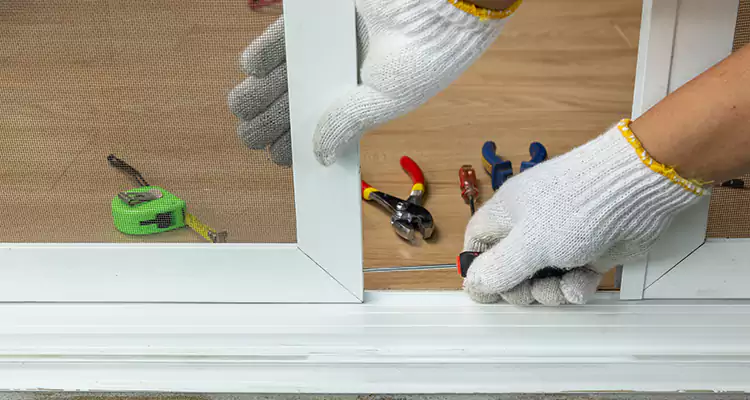 Sliding Glass Door Off Rails Repair in Port St. Lucie, FL