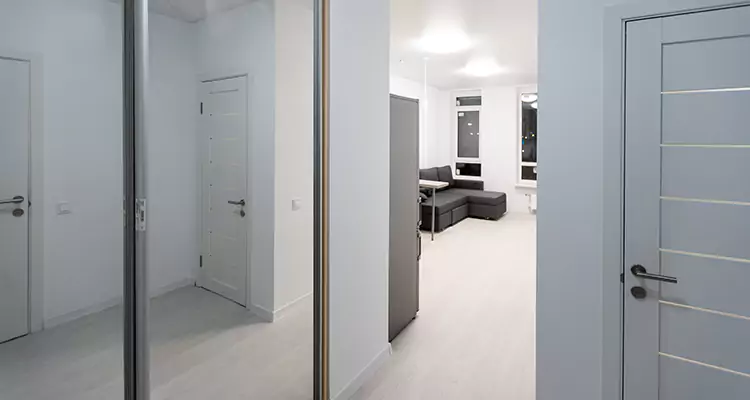 Modern Mirrored Closet Doors Repair in Port St. Lucie, FL