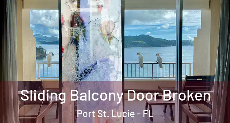  Sliding Balcony Door Broken Port St. Lucie - FL